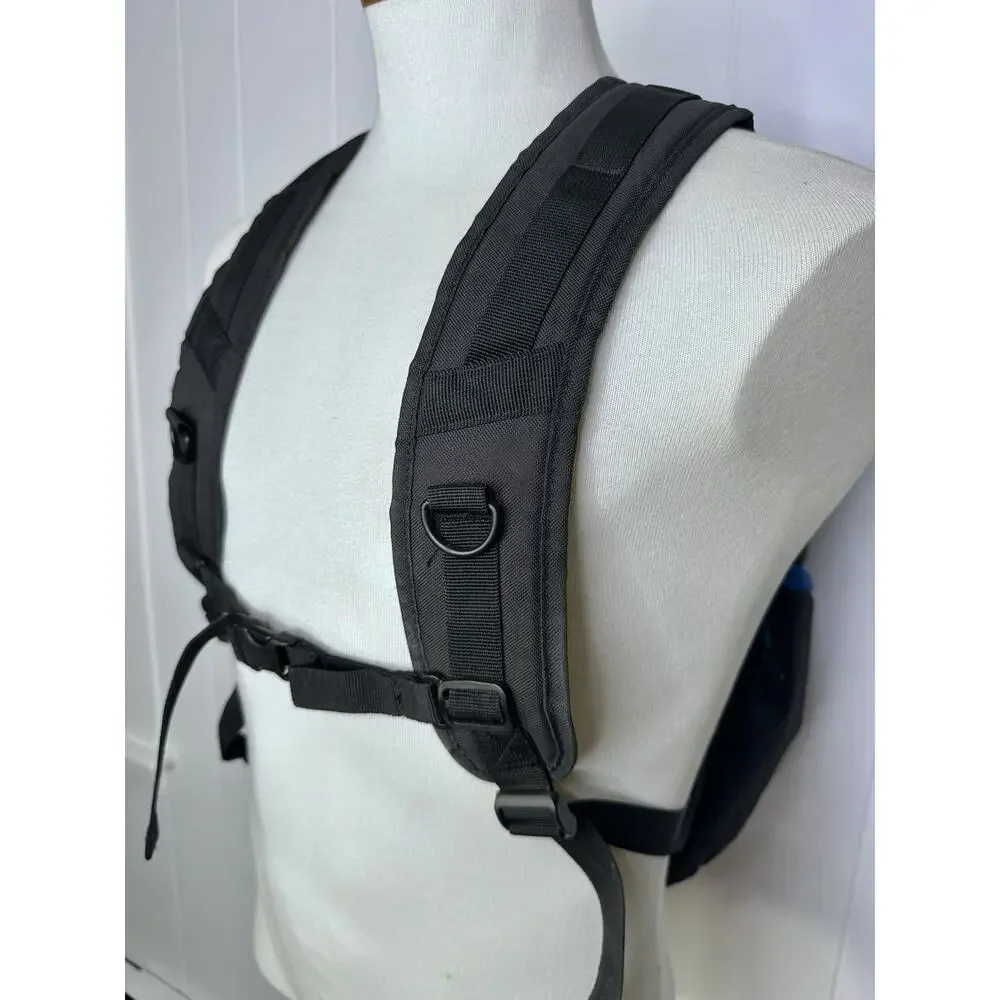 Element Mohave Backpack Black/Blue Front Buckles Y2K Style - Skateboard Street